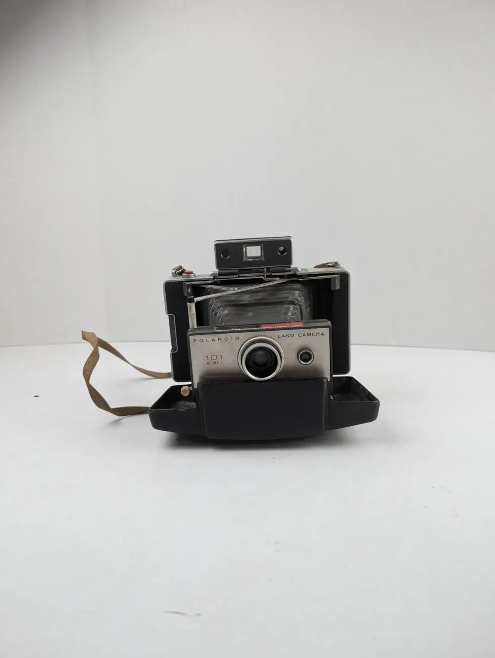 Vintage Polaroid Land Camera Model 101 Folding Instant Camera Untested USA
